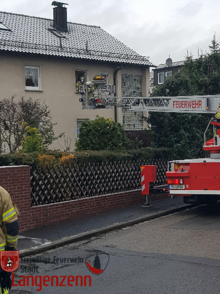 Rettung über Drehleiter