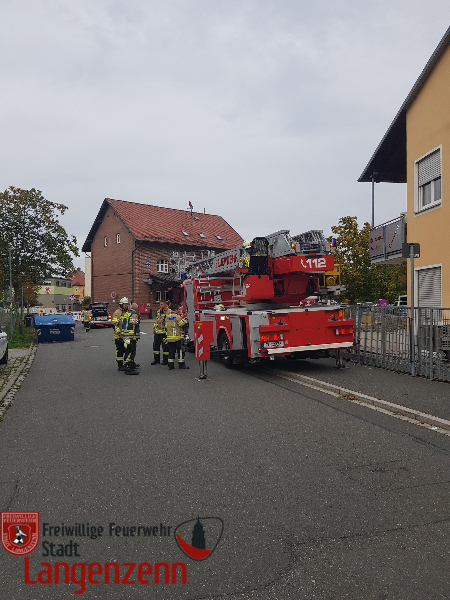 Rettung über Drehleiter