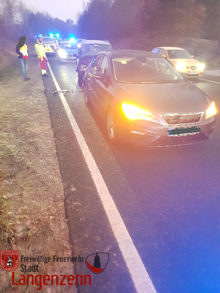 Verkehrsunfall mit zwei PKW