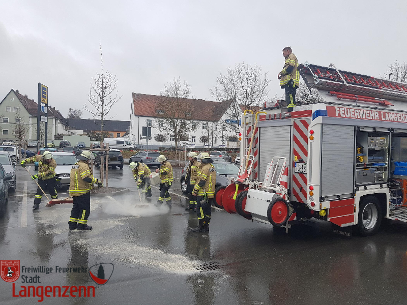 Auslaufende Betriebsstoffe