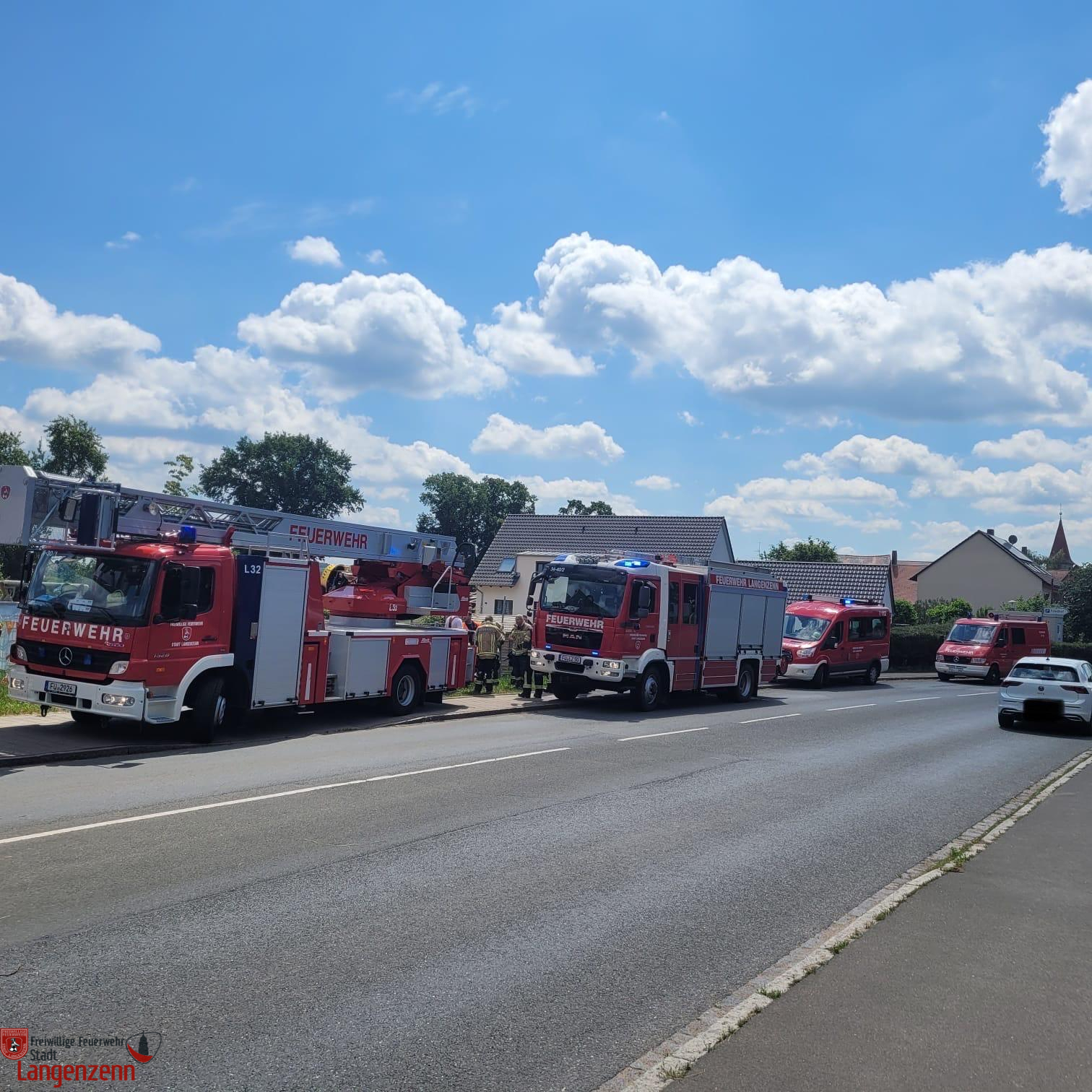 Rauchentwicklung im Altenheim