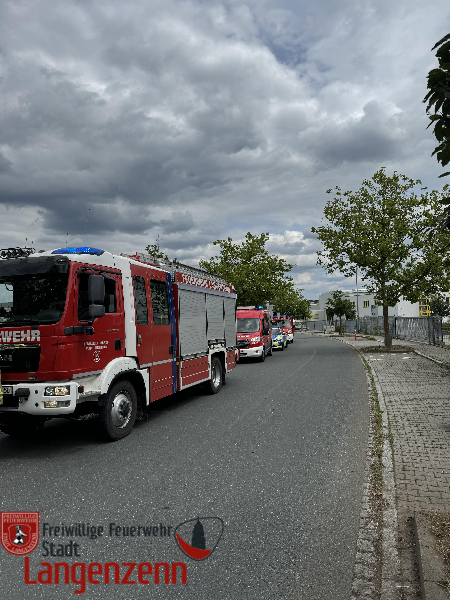 Brand im Technikraum