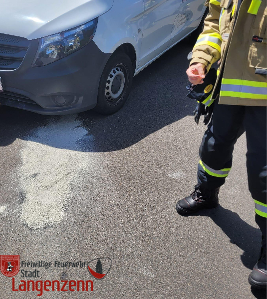 Auslaufende Betriebsstoffe