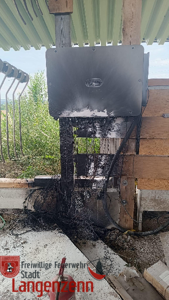 Brand am Gebäude / Scheune