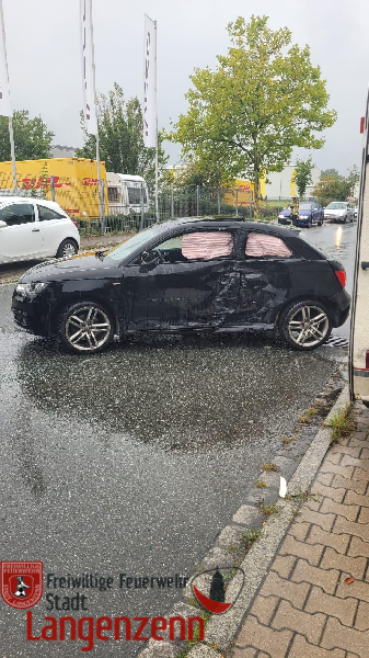 Verkehrsunfall LKW gegen PKW