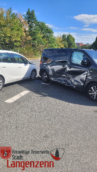 Verkehrsunfall mit zwei PKW