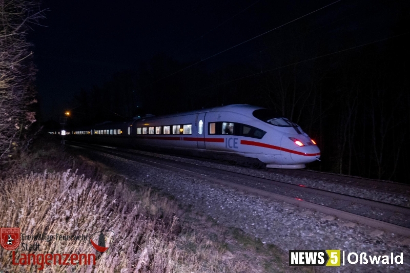 Person von Zug erfasst